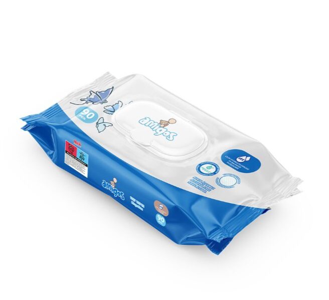 AMIGOS Alkolsüz Islak Mendil