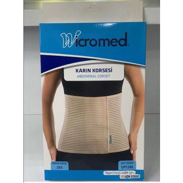 WICROMED ABDOMİNAL KORSE (STD BEDEN)