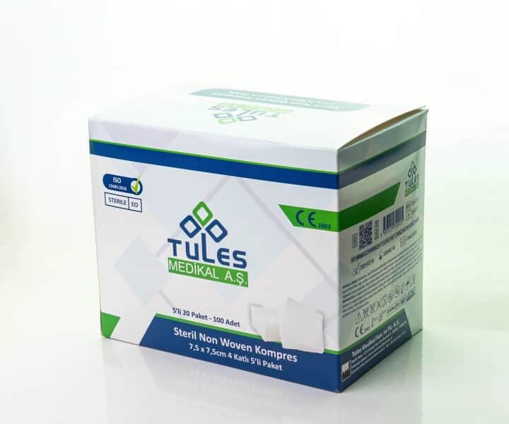 TULES Nonwoven Steril Spanç (100’lü)