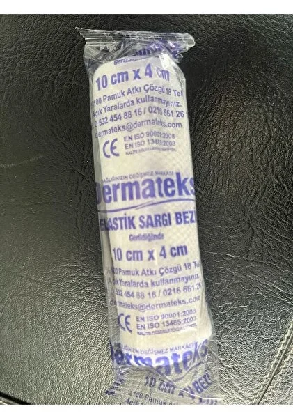 DERMATEKS Elastik Sargı Bezi (10cm x 10m)