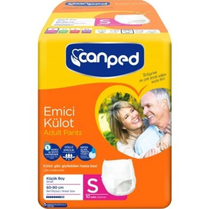 CANPED Yetişkin Külot Bez (S) (9'lu)