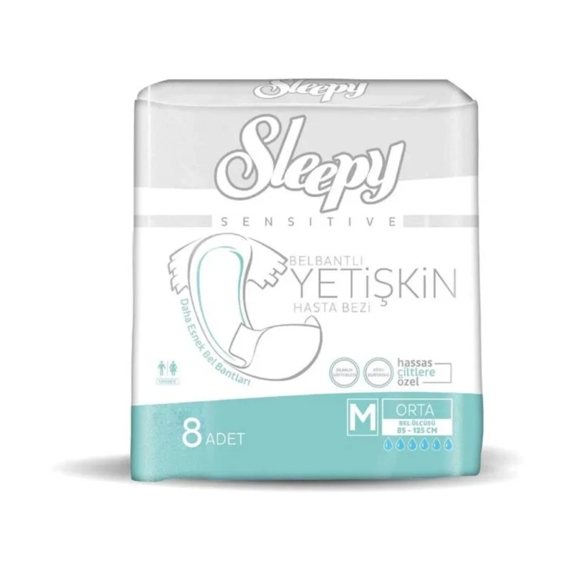 SLEEPY Yetişkin Külot Bez (M) (8'li)