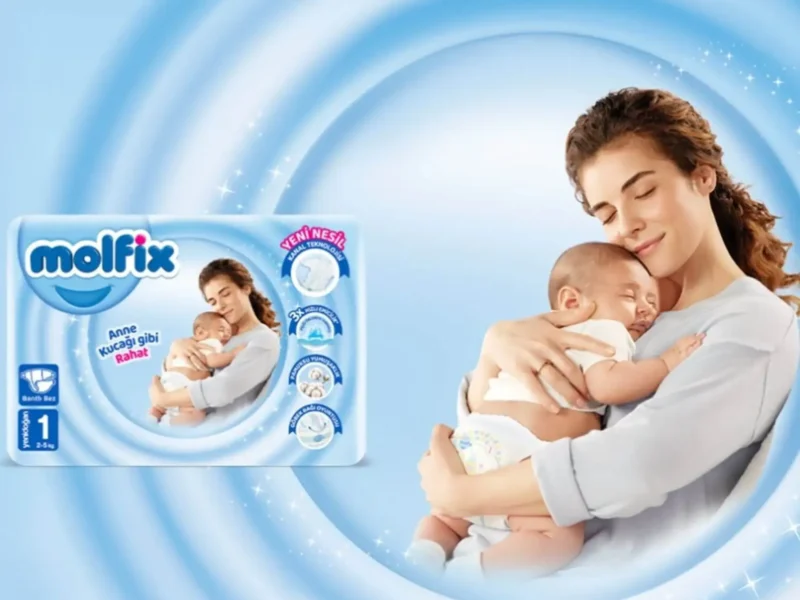 MOLFIX Yenidoğan Bebek Bezi (40'lı) (1)