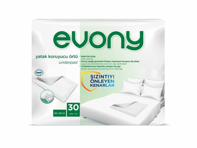 EVONY Yatak Koruyucu (90x60) (30'lu)