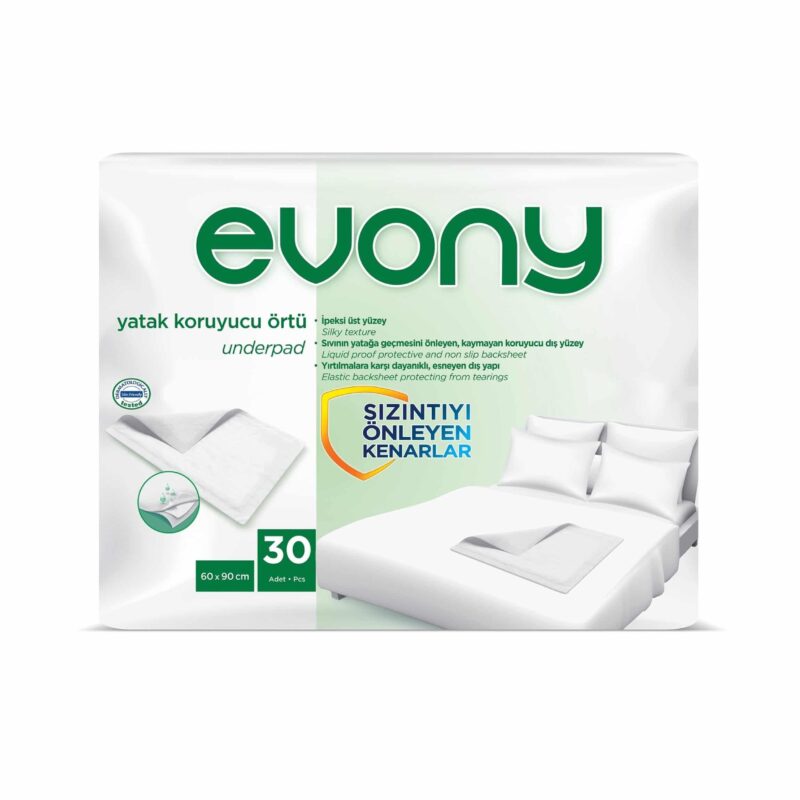 EVONY Yatak Koruyucu (90x60) (30'lu)