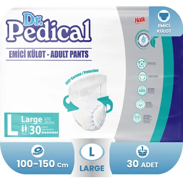 DR.PEDICAL Yetişkin Külot Bez (L) (30'lu)