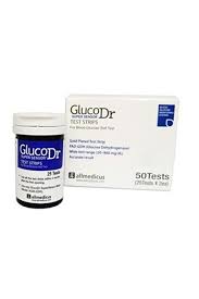 GLUCODR Şeker Ölçüm Cihazı Strip (Çubuk)