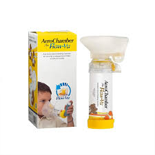 AEROCHAMBER Plus Flow-Vu Maskeli Sarı (1-5 Yaş)