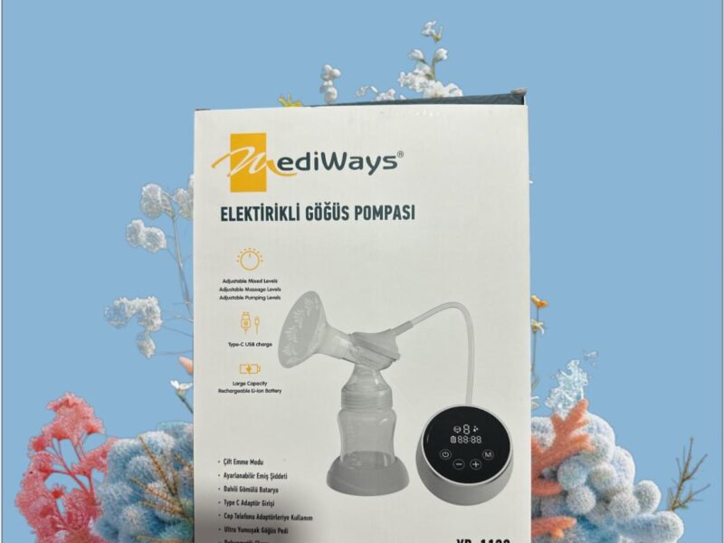 MEDIWAYS Dijital Elektrikli Göğüs Pompası (Süt Sağma Pompası)