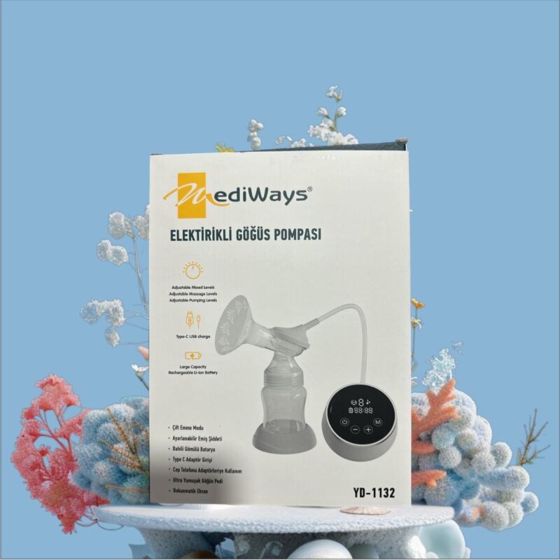 MEDIWAYS Dijital Elektrikli Göğüs Pompası (Süt Sağma Pompası)
