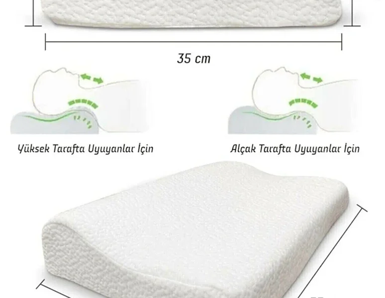 FREIMANN Boyun Destekli Medikal Ortopedik Boyun Yastığı (Boyun Düzleşmesi/Boyun Fıtığı)