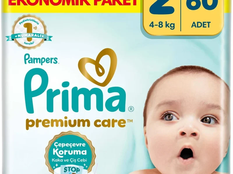 PRIMA Premium Care Bebek Bezi Belbantlı (2) (60'lı)