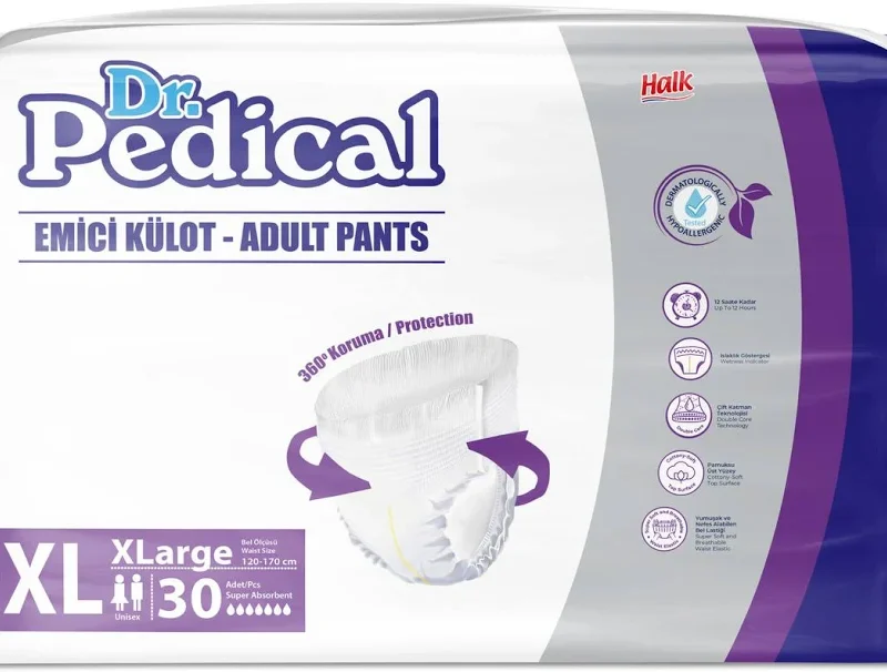 DR.PEDICAL Yetişkin Külot Bez (XL) (30'lu)