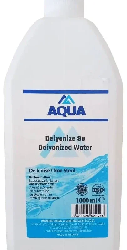 AQUA Deiyonize Su (Distile) (1Lt)