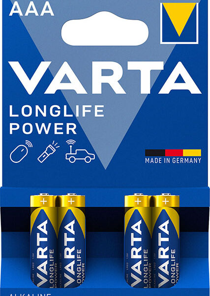 VARTA AAA Alkalin Pil (4'lü)